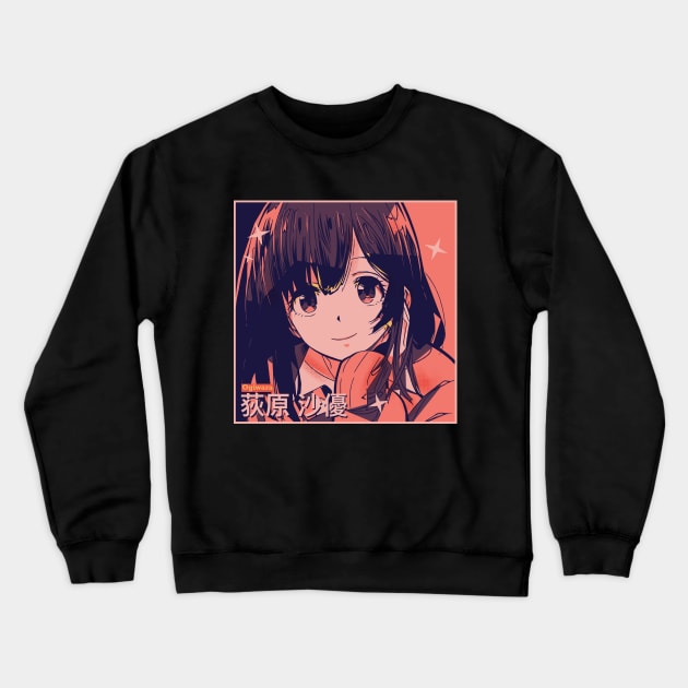 Sayu Aesthetic Crewneck Sweatshirt by Mrwaifu